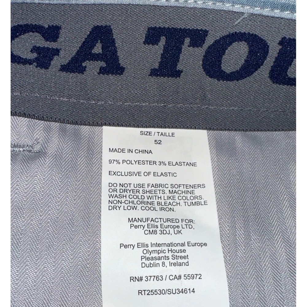 PGA Tour Men's Flat Front Golf Shorts Size 52 Active Waistband NEW NWT - Picture 4 of 4